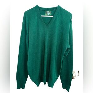 Men's Golf V-Neck Sweater knit pull over